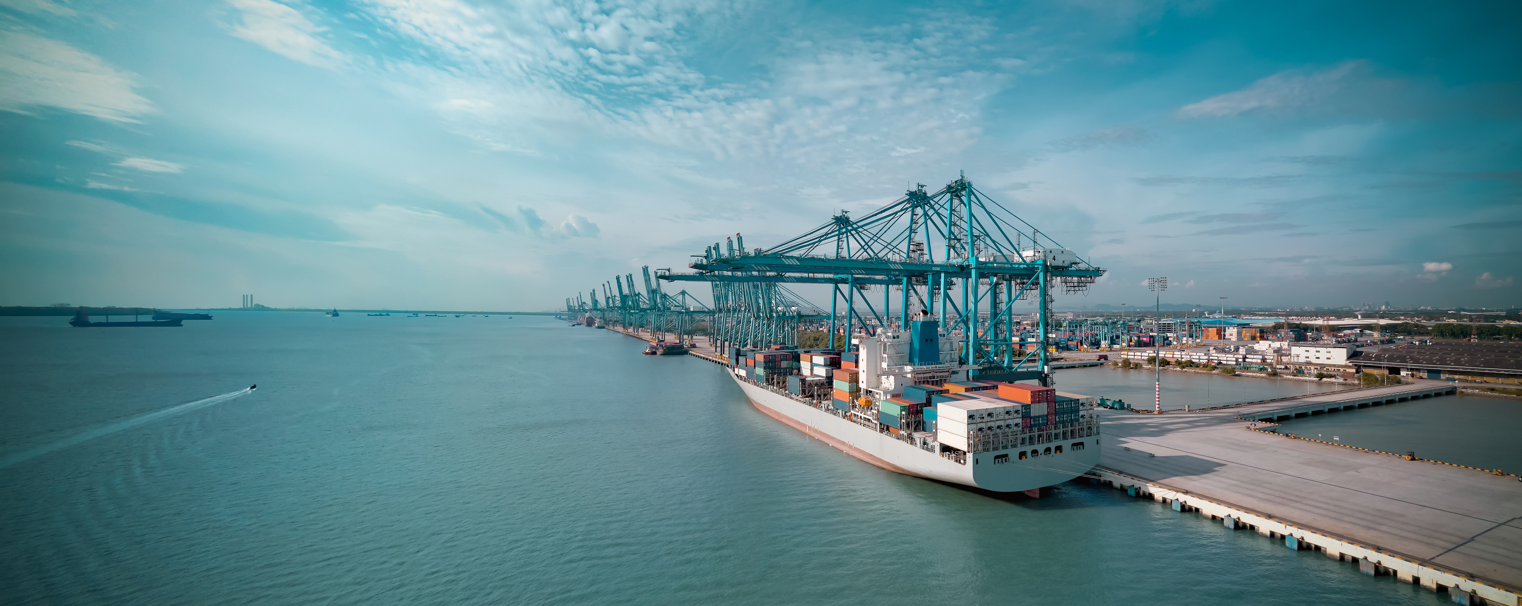 Logistics Container Cargo Ship